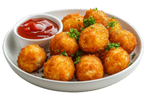 Chicken garlic balls